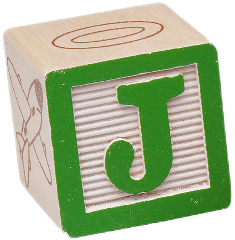 Letter block K